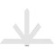 Ekena Millwork Kennewick Architectural Grade PVC Gable Bracket, 72"W x 48"H x 2"D x 6"F, 16/12 Pitch GBP072X48X0206KEN00 - alternate 4